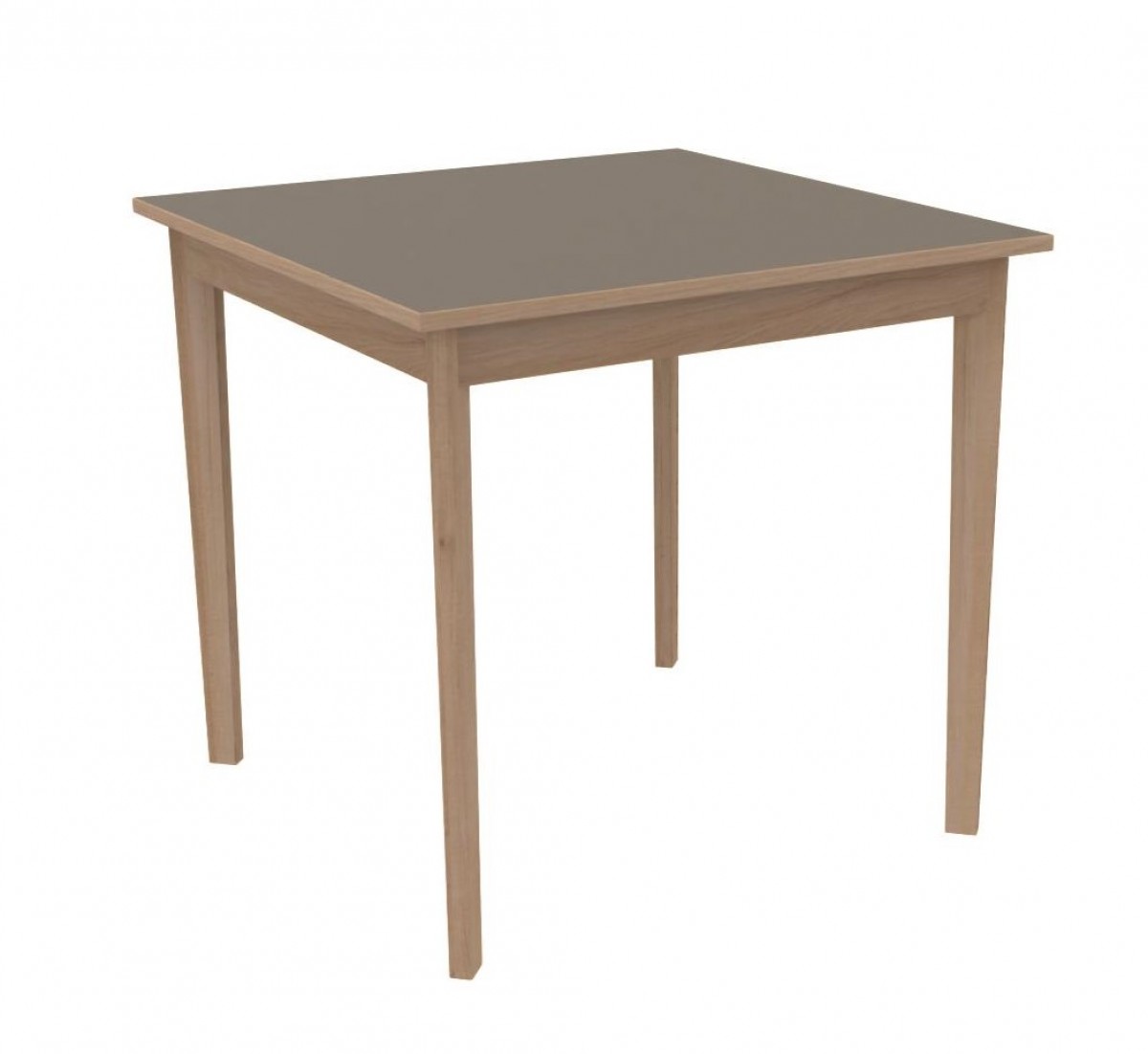 Table 80x80 4pieds Soline